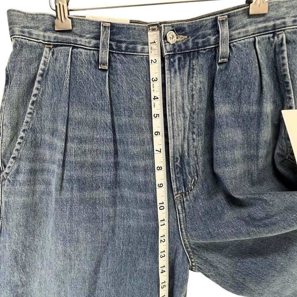 Citizens of Humanity Maritzy Trouser Jeans Womens 31 Blue Mojo Pleated Wide Leg - Picture 8 of 16